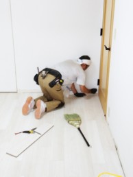 カーペットからフローリングに変更してすっきり広々　大田区M様邸